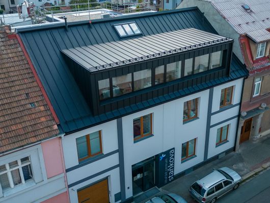 Extension of medical house in Pardubice